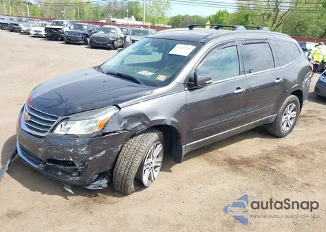 2017 Chevrolet Traverse 1Lt из США, поврежденный, VIN 1GNKVGKD2HJ188343